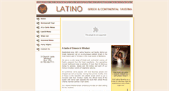 Desktop Screenshot of latinotaverna.co.uk